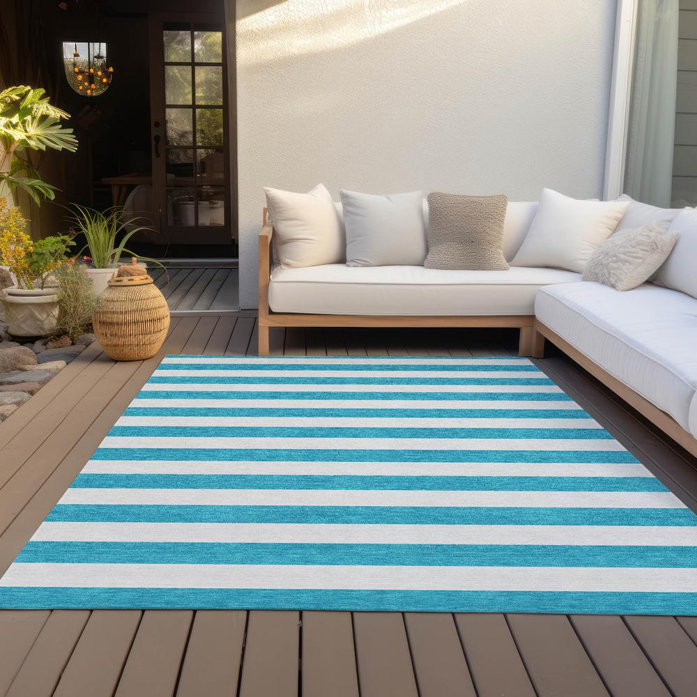 Chantille ACN528 Teal 2'6" x 3'10" Rug. Picture 10