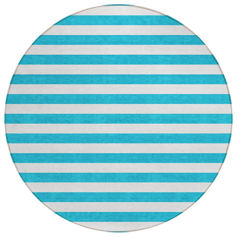 Chantille ACN528 Teal 8' x 8' Rug. Picture 1