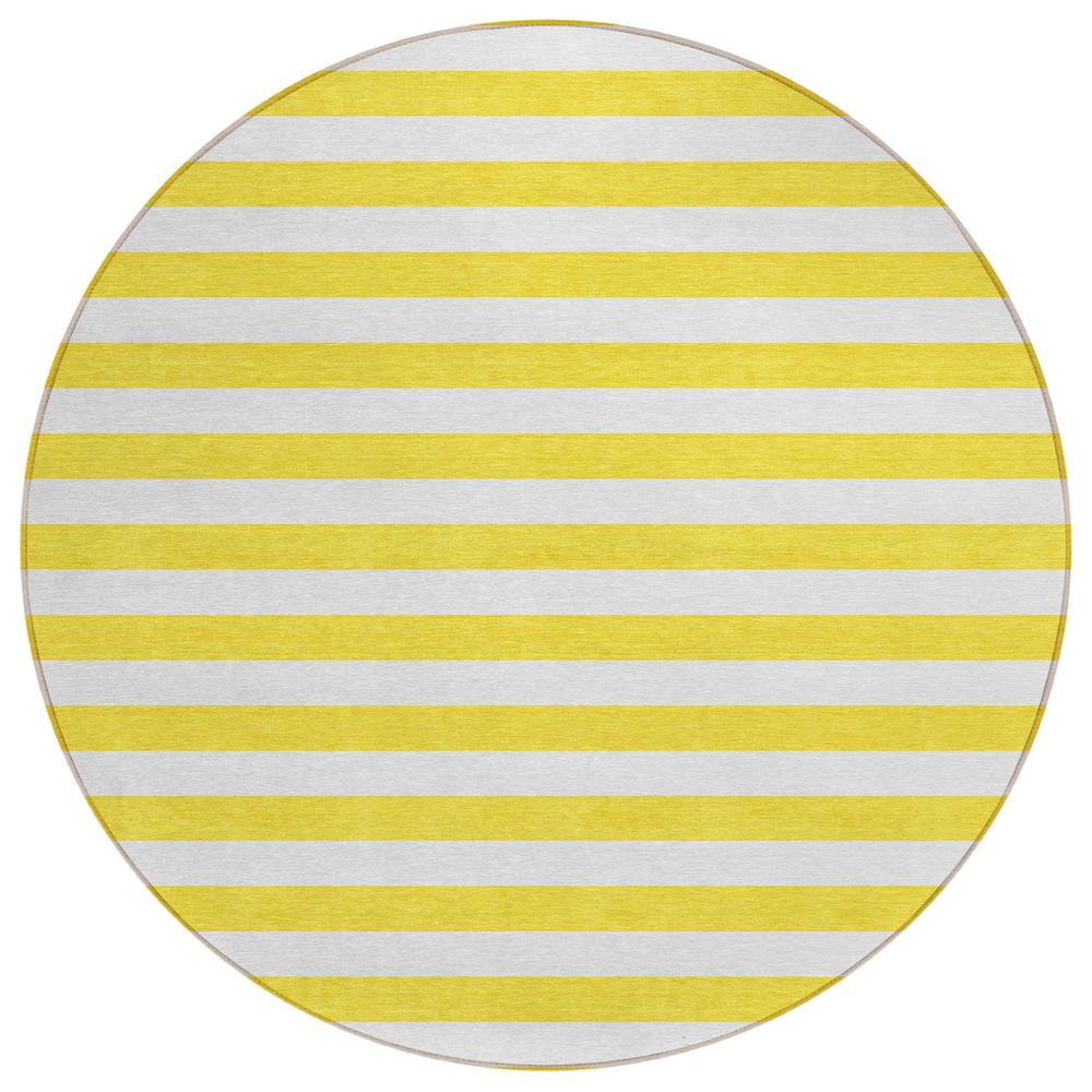 Chantille ACN528 Gold 8' x 8' Rug. Picture 1