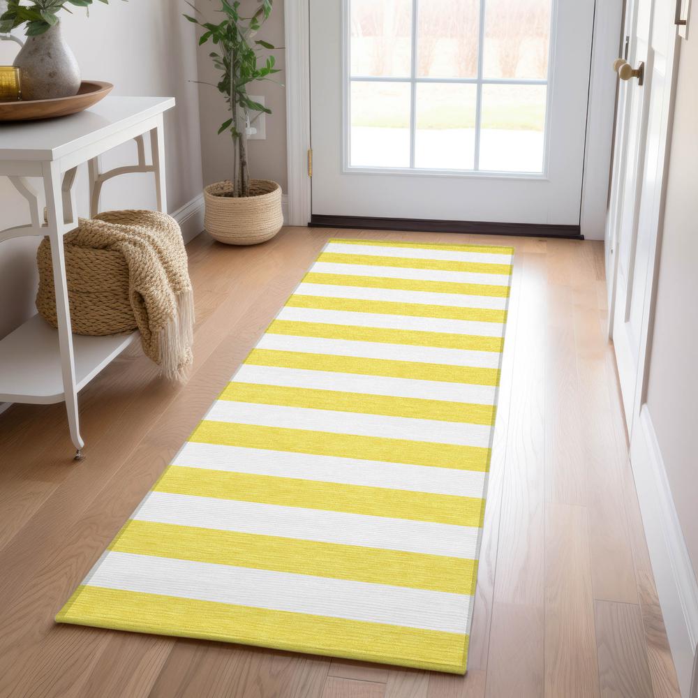 Chantille ACN528 Gold 2'3" x 7'6" Rug. Picture 6