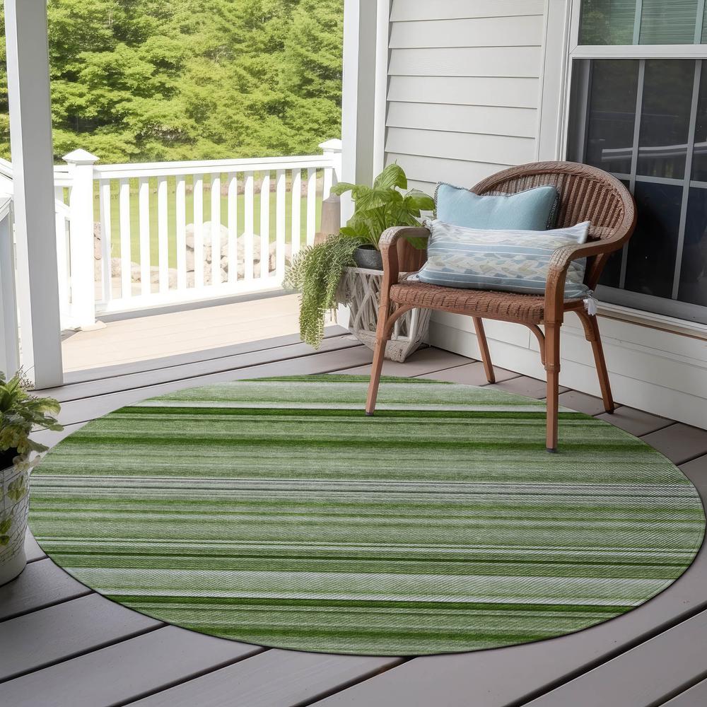 Chantille ACN529 Green 8' x 8' Rug. Picture 7