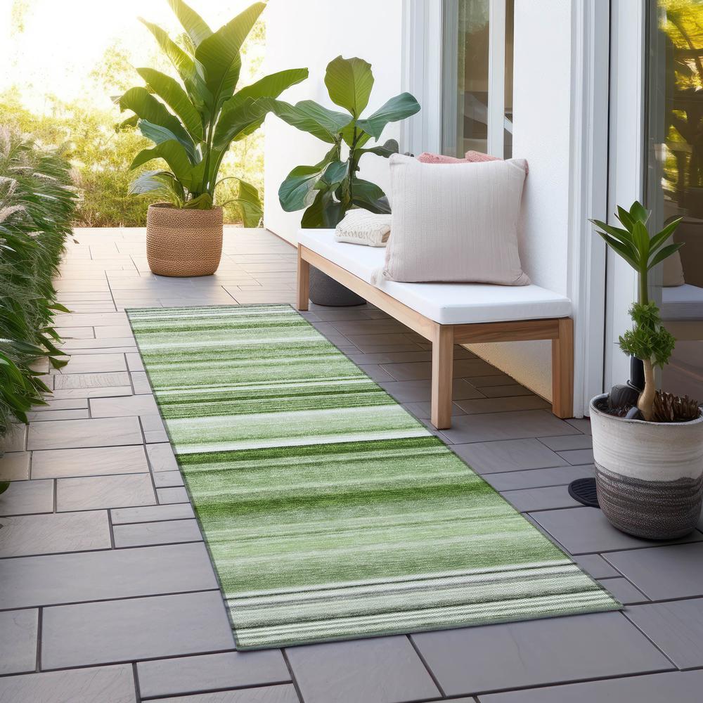 Chantille ACN529 Green 2'3" x 7'6" Rug. Picture 7