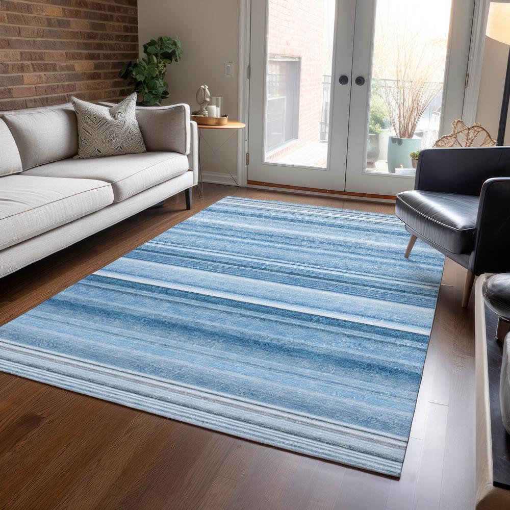 Chantille ACN529 Blue 2'6" x 3'10" Rug. Picture 7