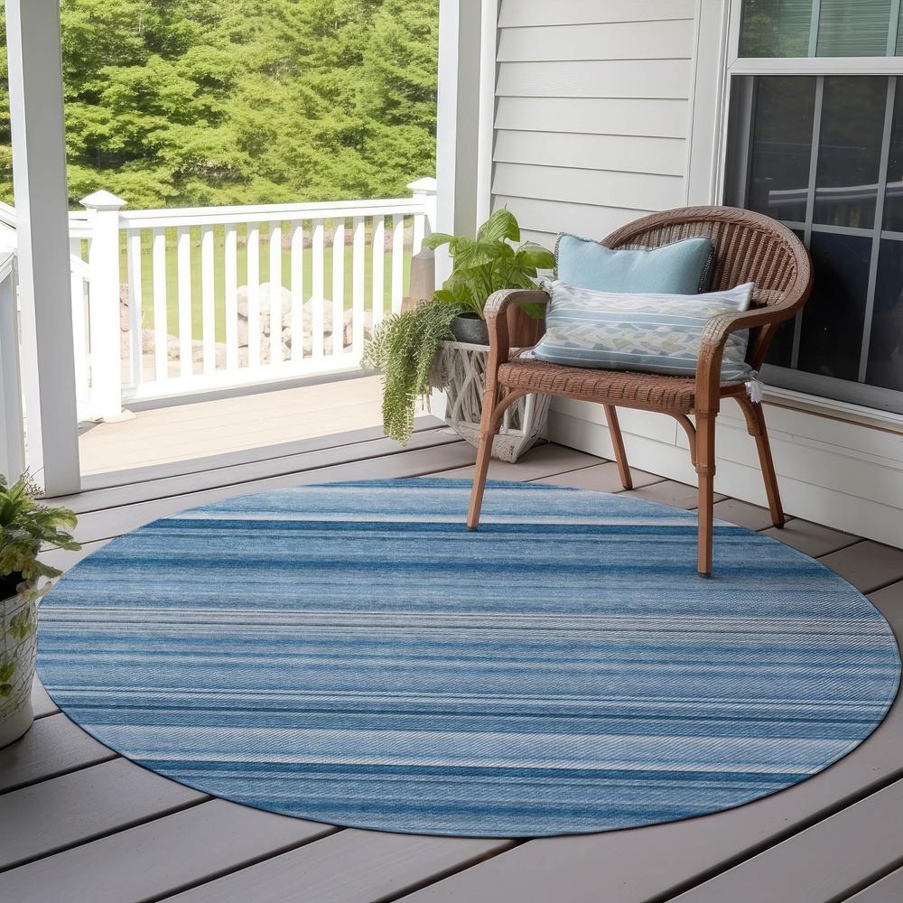 Chantille ACN529 Blue 8' x 8' Rug. Picture 7