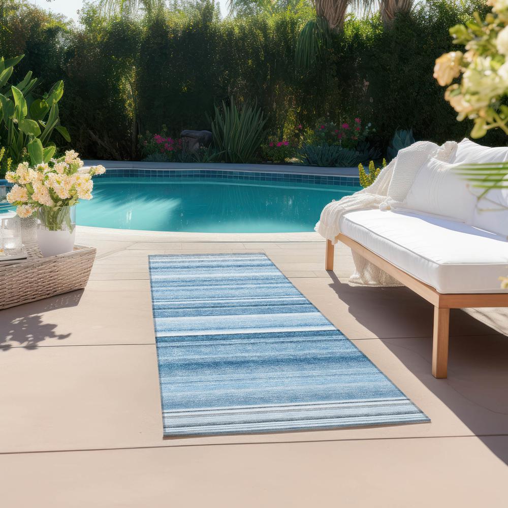 Chantille ACN529 Blue 2'3" x 7'6" Rug. Picture 7