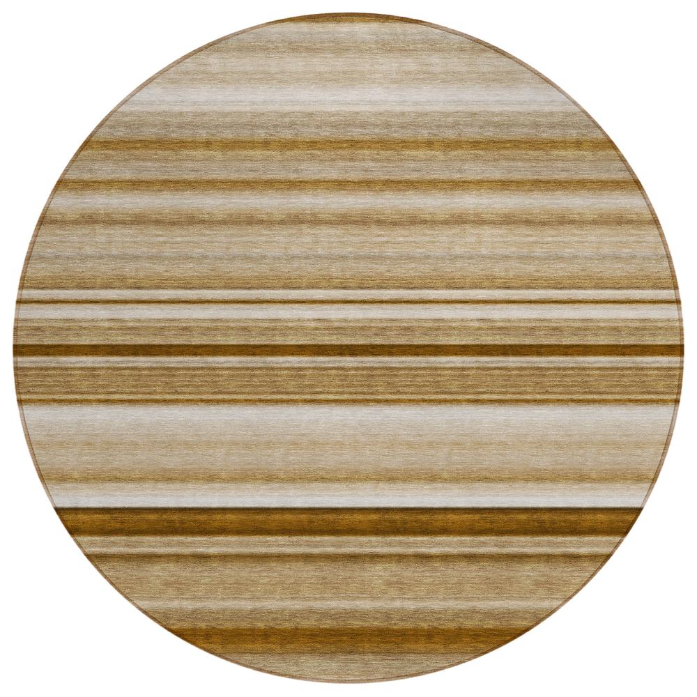 Chantille ACN529 Brown 8' x 8' Rug. Picture 1