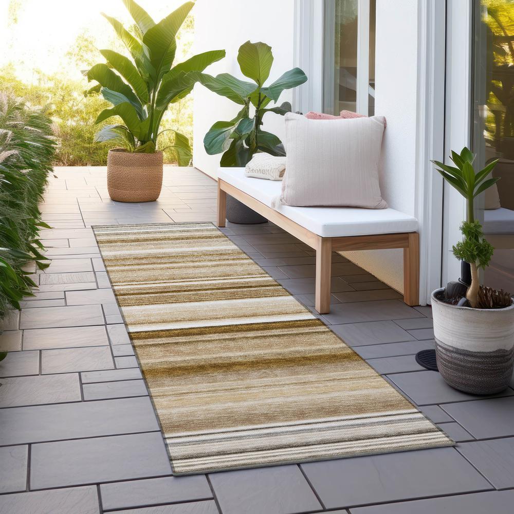 Chantille ACN529 Brown 2'3" x 7'6" Rug. Picture 7