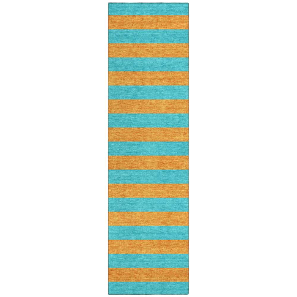 Chantille ACN530 Teal 2'3" x 7'6" Rug. Picture 1