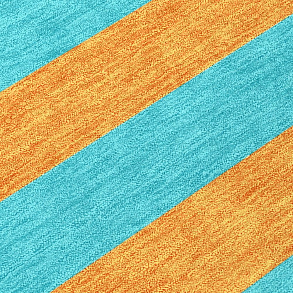 Chantille ACN530 Teal 1'8" x 2'6" Rug. Picture 6