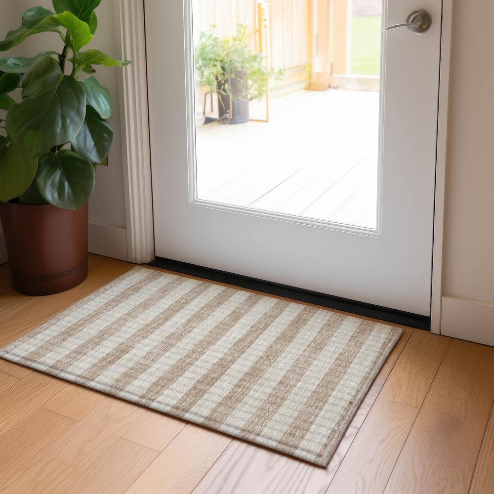 Chantille ACN530 Brown 1'8" x 2'6" Rug. Picture 6
