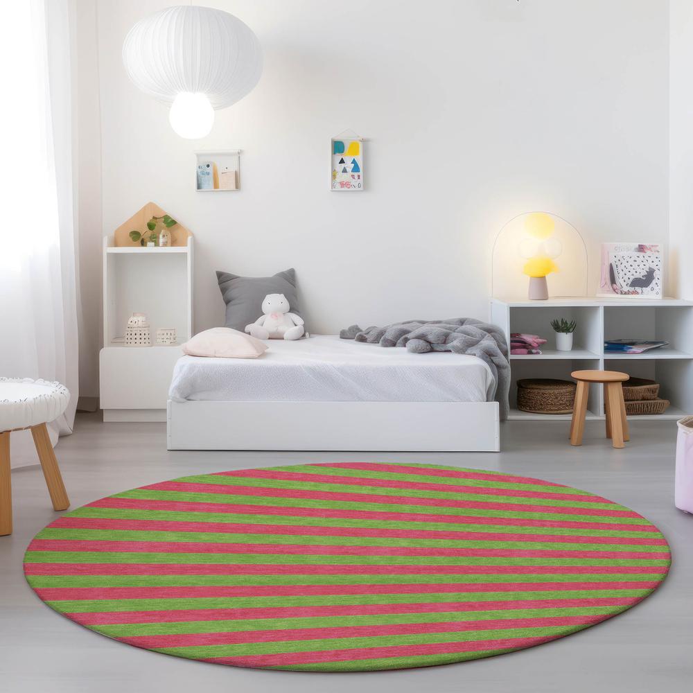Chantille ACN530 Pink 8' x 8' Rug. Picture 6