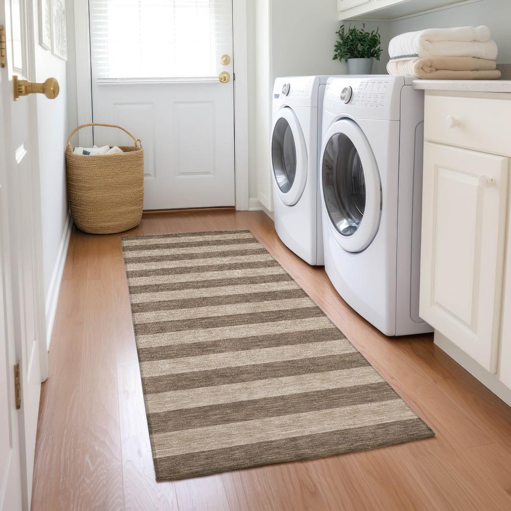 Chantille ACN530 Brown 2'3" x 7'6" Rug. Picture 7