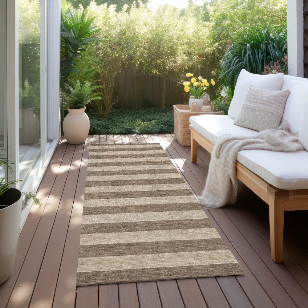 Chantille ACN530 Brown 2'3" x 7'6" Rug. Picture 8