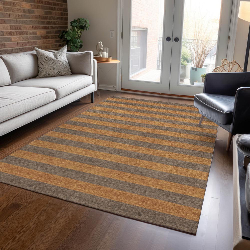 Chantille ACN530 Brown 2'6" x 3'10" Rug. Picture 7