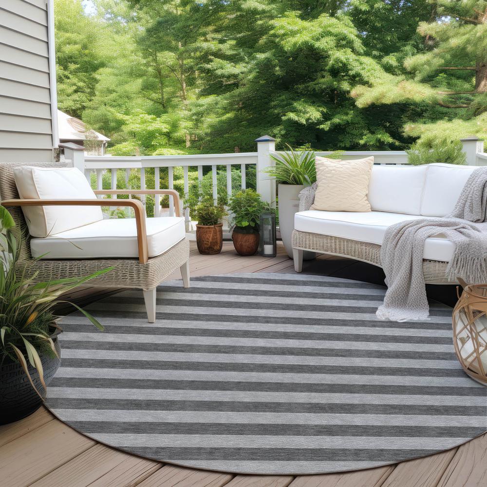 Chantille ACN530 Gray 8' x 8' Rug. Picture 7