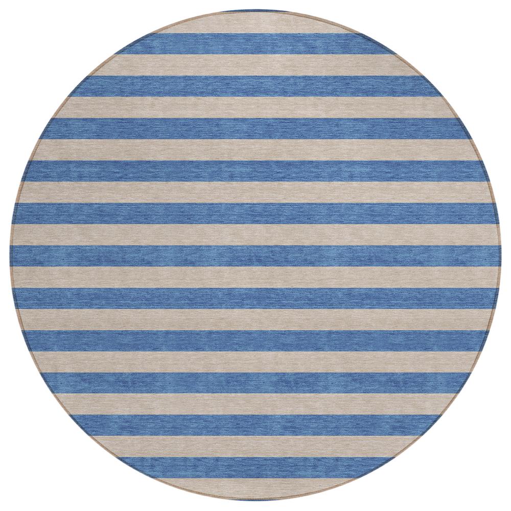 Chantille ACN530 Brown 8' x 8' Rug. Picture 1