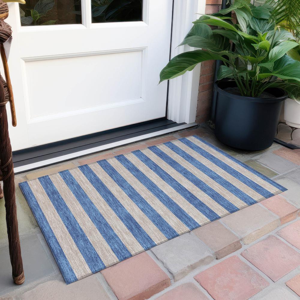 Chantille ACN530 Brown 1'8" x 2'6" Rug. Picture 7