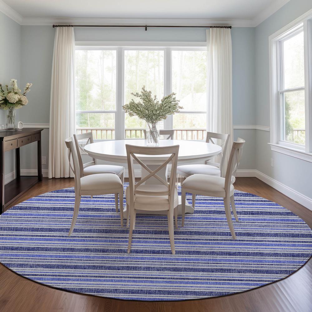 Chantille ACN531 Blue 8' x 8' Rug. Picture 6