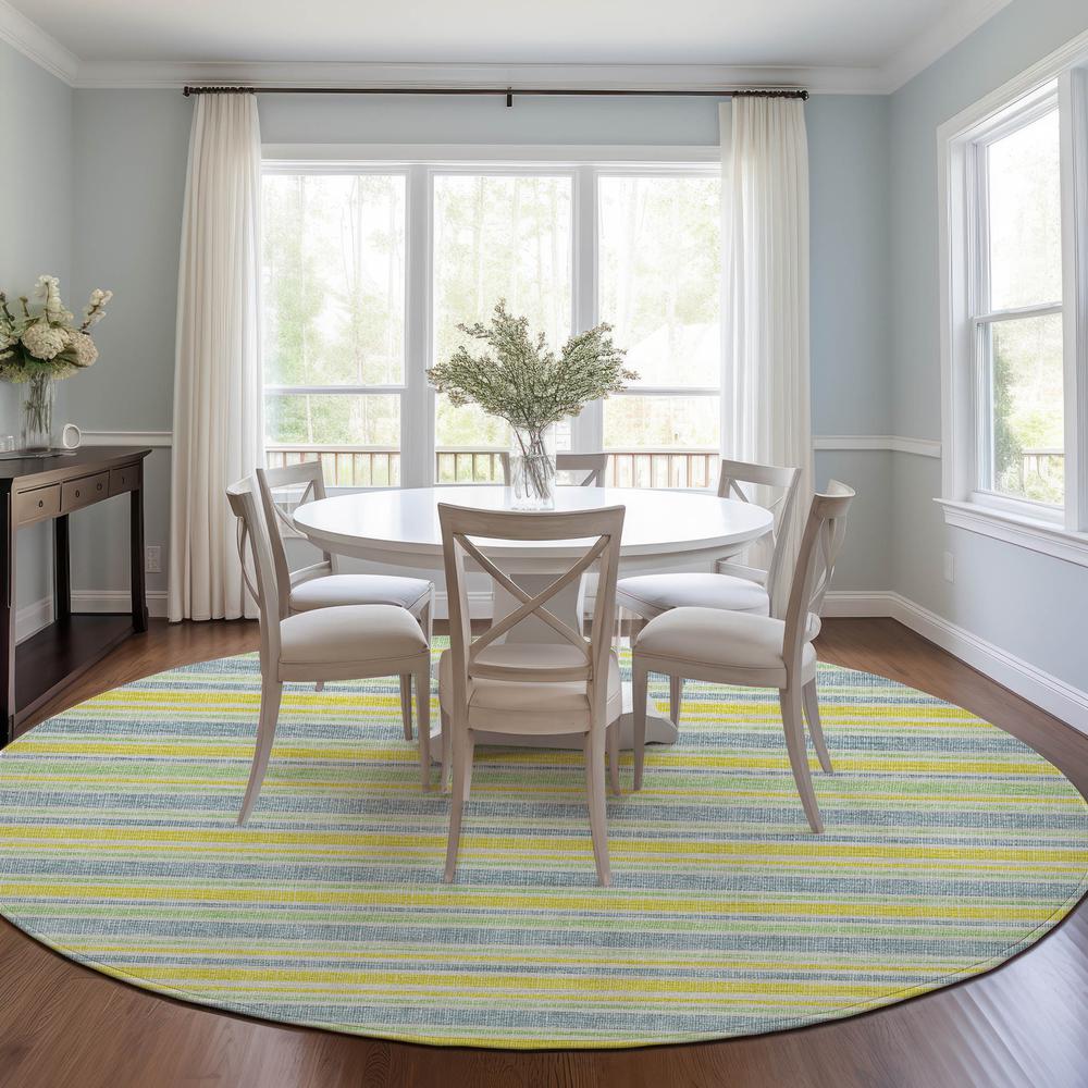 Chantille ACN531 Blue 8' x 8' Rug. Picture 6
