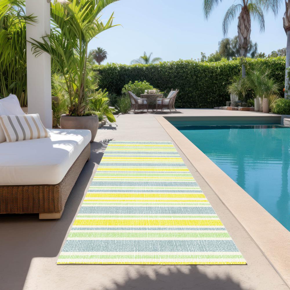 Chantille ACN531 Blue 2'3" x 7'6" Rug. Picture 7