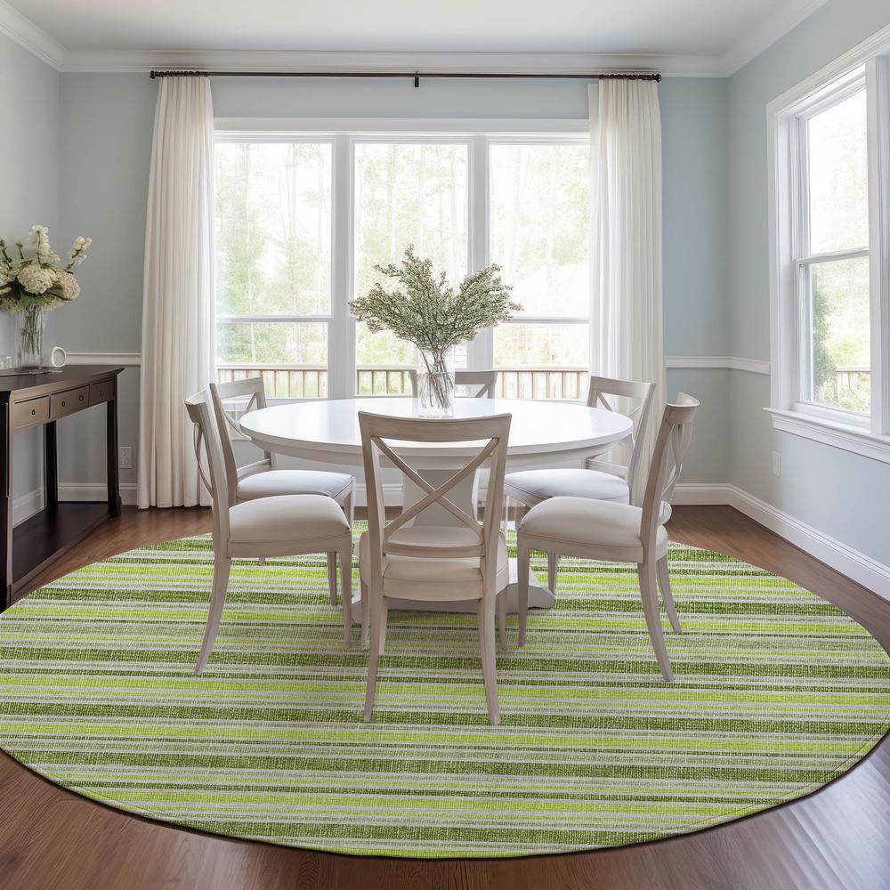 Chantille ACN531 Green 8' x 8' Rug. Picture 6