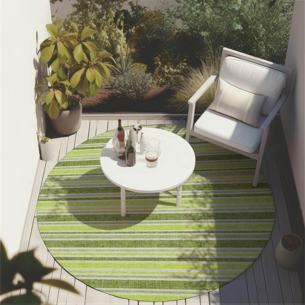 Chantille ACN531 Green 8' x 8' Rug. Picture 7
