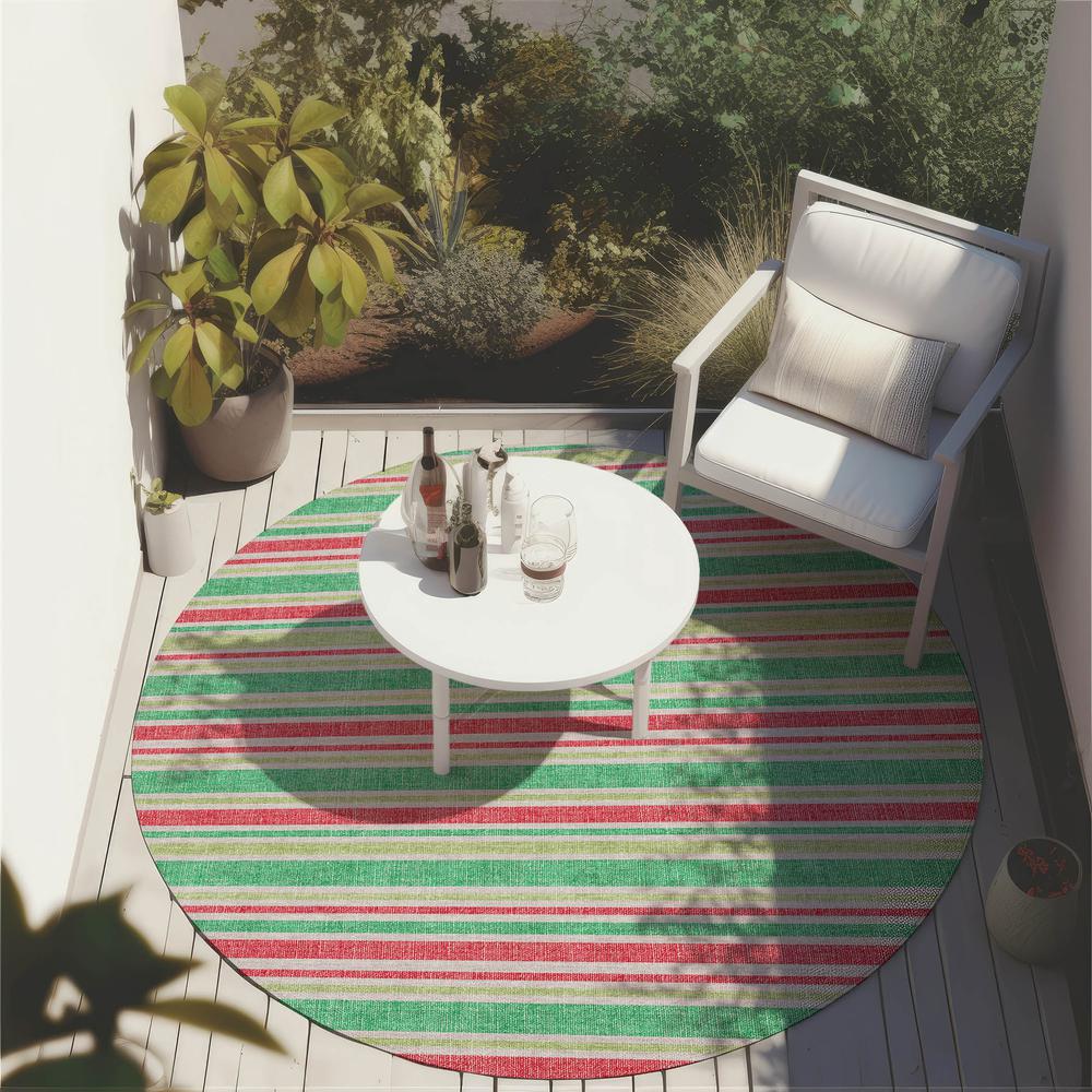 Chantille ACN531 Green 8' x 8' Rug. Picture 7