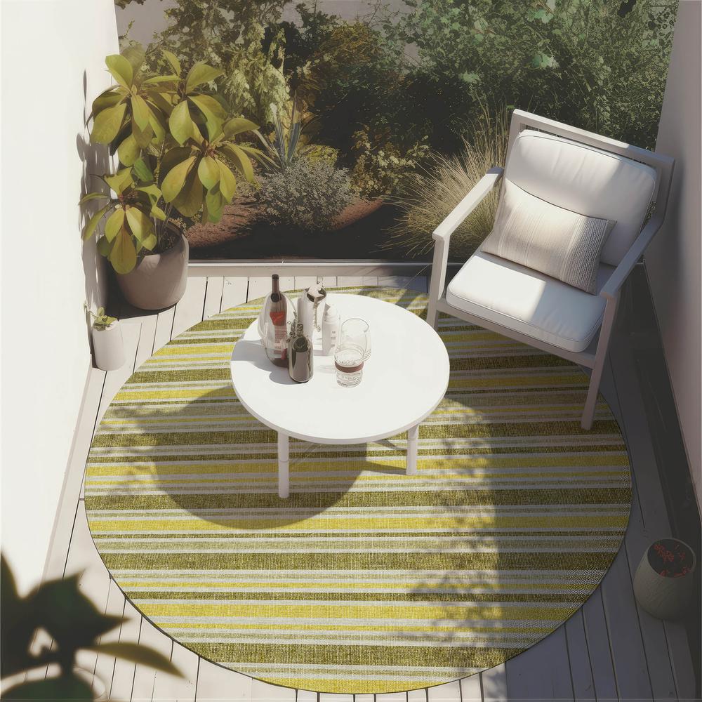 Chantille ACN531 Brown 8' x 8' Rug. Picture 7