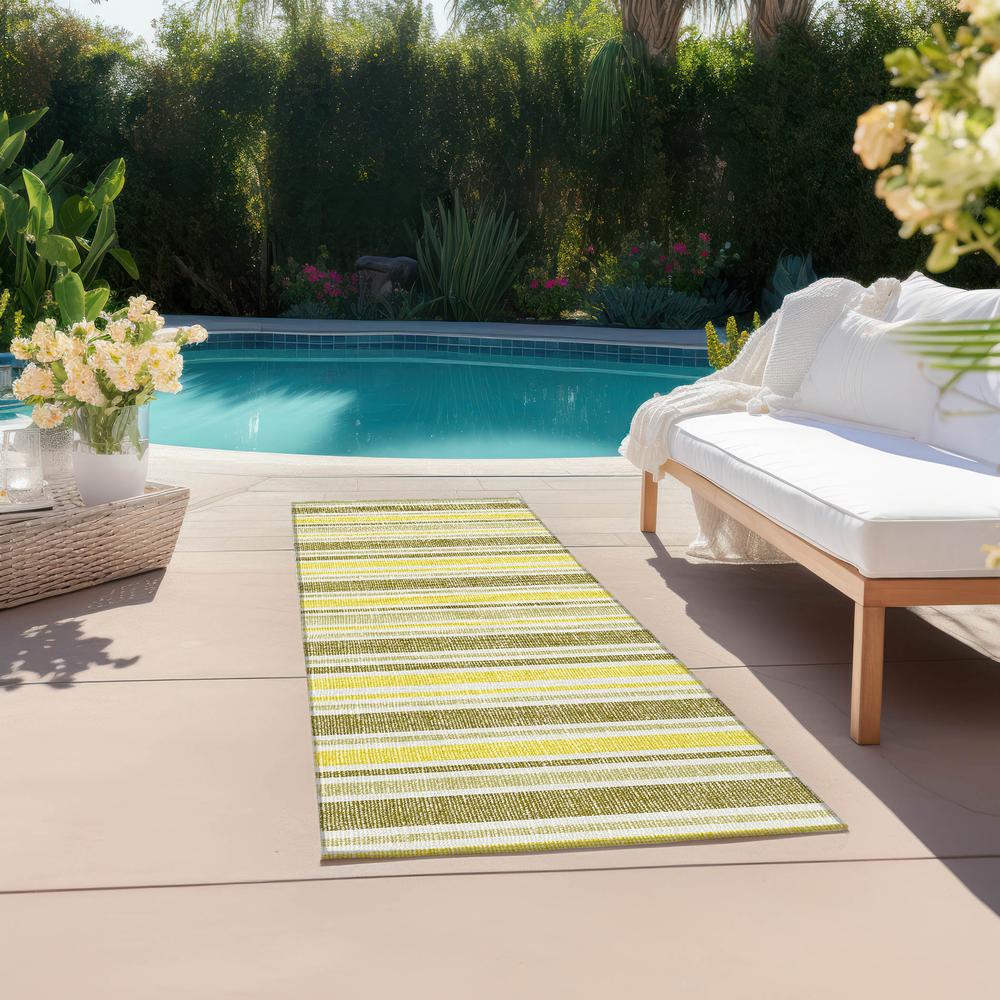 Chantille ACN531 Brown 2'3" x 7'6" Rug. Picture 7