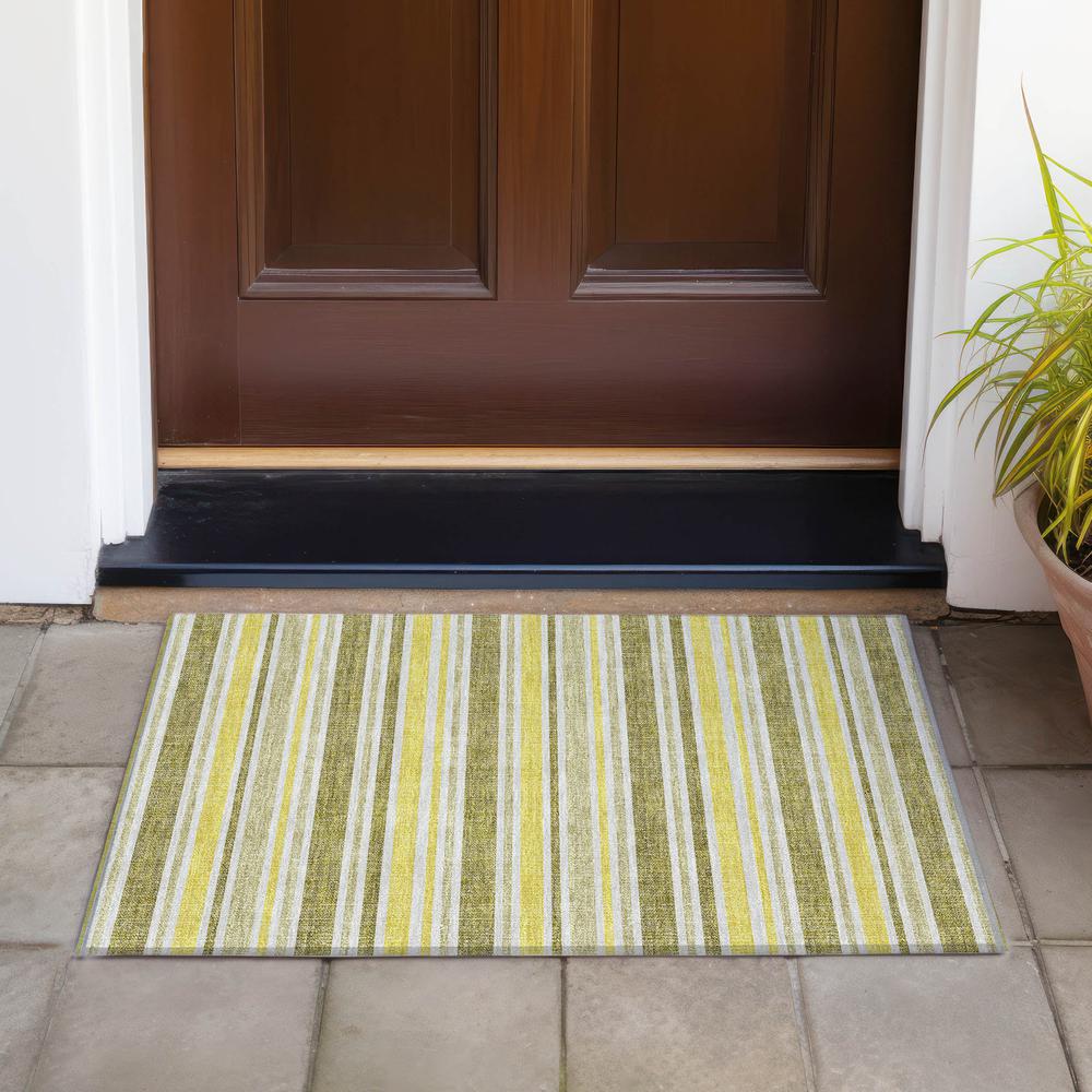 Chantille ACN531 Brown 1'8" x 2'6" Rug. Picture 7