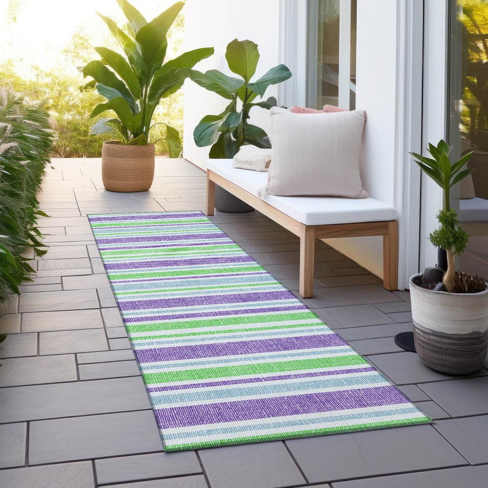 Chantille ACN531 Green 2'3" x 7'6" Rug. Picture 7