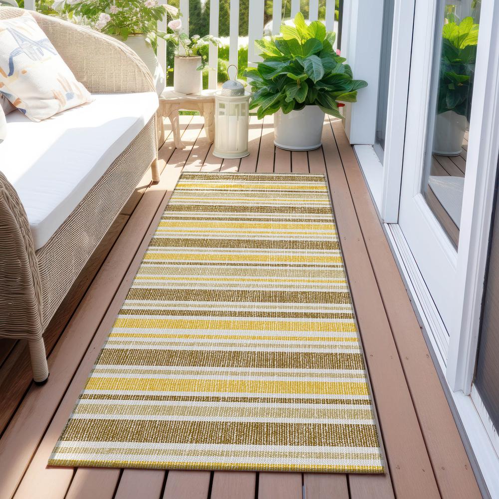 Chantille ACN531 Brown 2'3" x 7'6" Rug. Picture 7