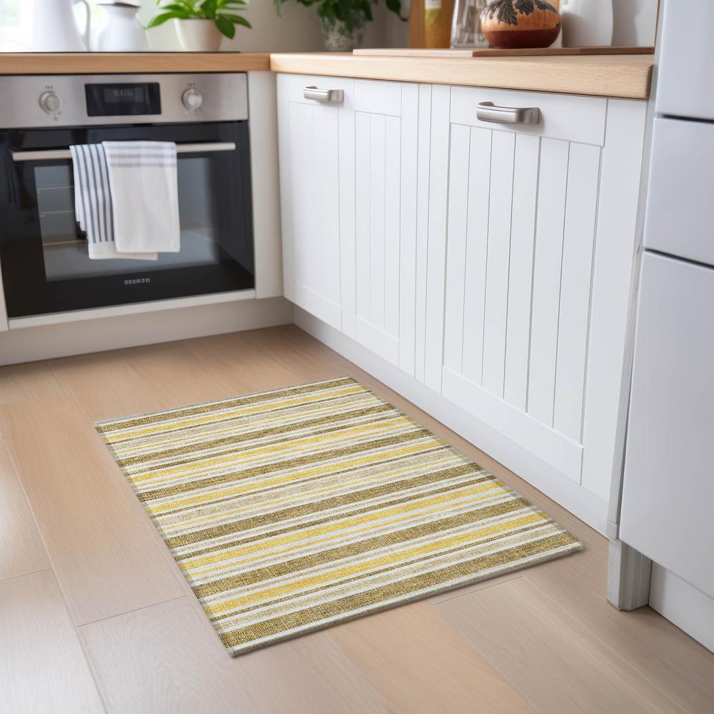 Chantille ACN531 Brown 1'8" x 2'6" Rug. Picture 7