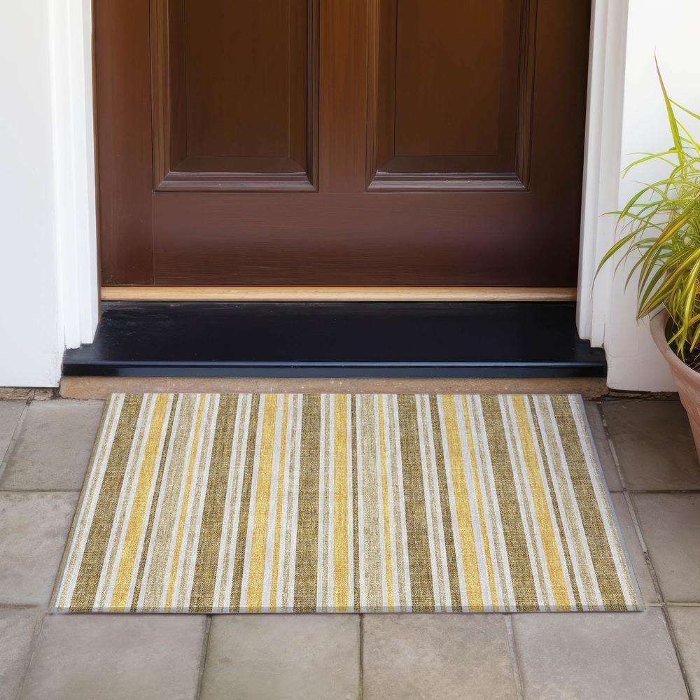 Chantille ACN531 Brown 1'8" x 2'6" Rug. Picture 8