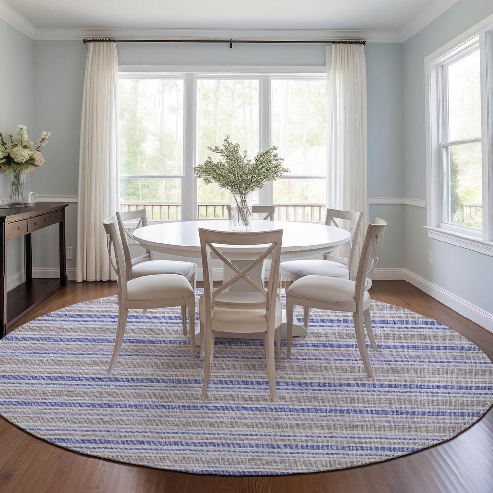 Chantille ACN531 Blue 8' x 8' Rug. Picture 6