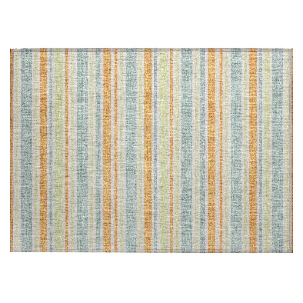 Chantille ACN531 Orange 1'8" x 2'6" Rug. Picture 1