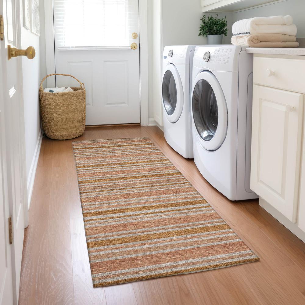 Chantille ACN531 Orange 2'3" x 7'6" Rug. Picture 6