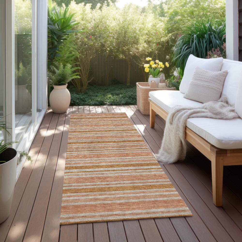 Chantille ACN531 Orange 2'3" x 7'6" Rug. Picture 7