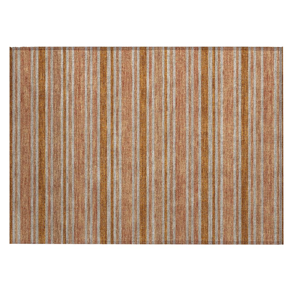 Chantille ACN531 Orange 1'8" x 2'6" Rug. Picture 1