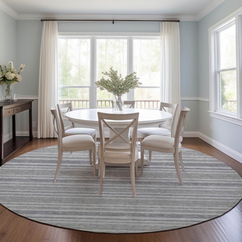 Chantille ACN531 Gray 8' x 8' Rug. Picture 6