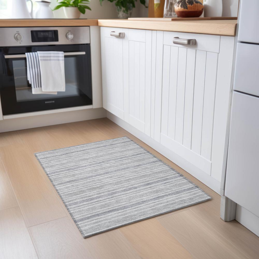 Chantille ACN531 Gray 1'8" x 2'6" Rug. Picture 6