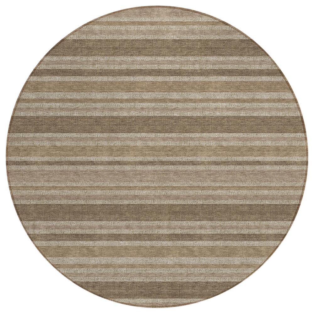 Chantille ACN531 Brown 8' x 8' Rug. Picture 1