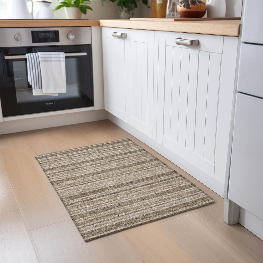 Chantille ACN531 Brown 1'8" x 2'6" Rug. Picture 6