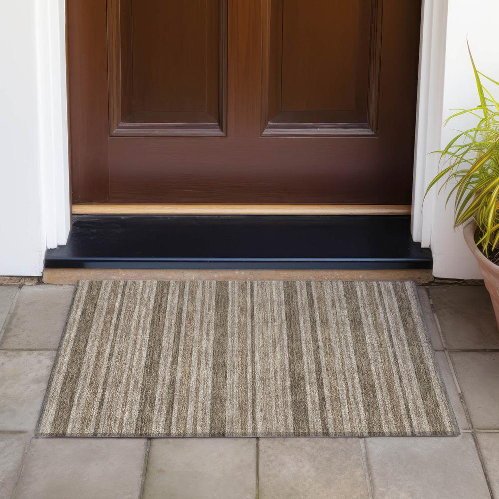 Chantille ACN531 Brown 1'8" x 2'6" Rug. Picture 7