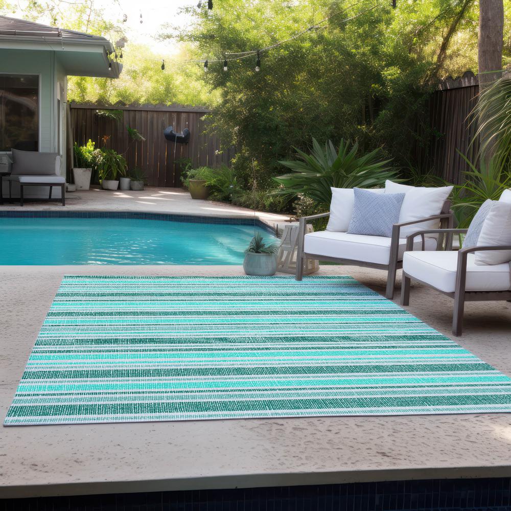 Chantille ACN531 Teal 2'6" x 3'10" Rug. Picture 10