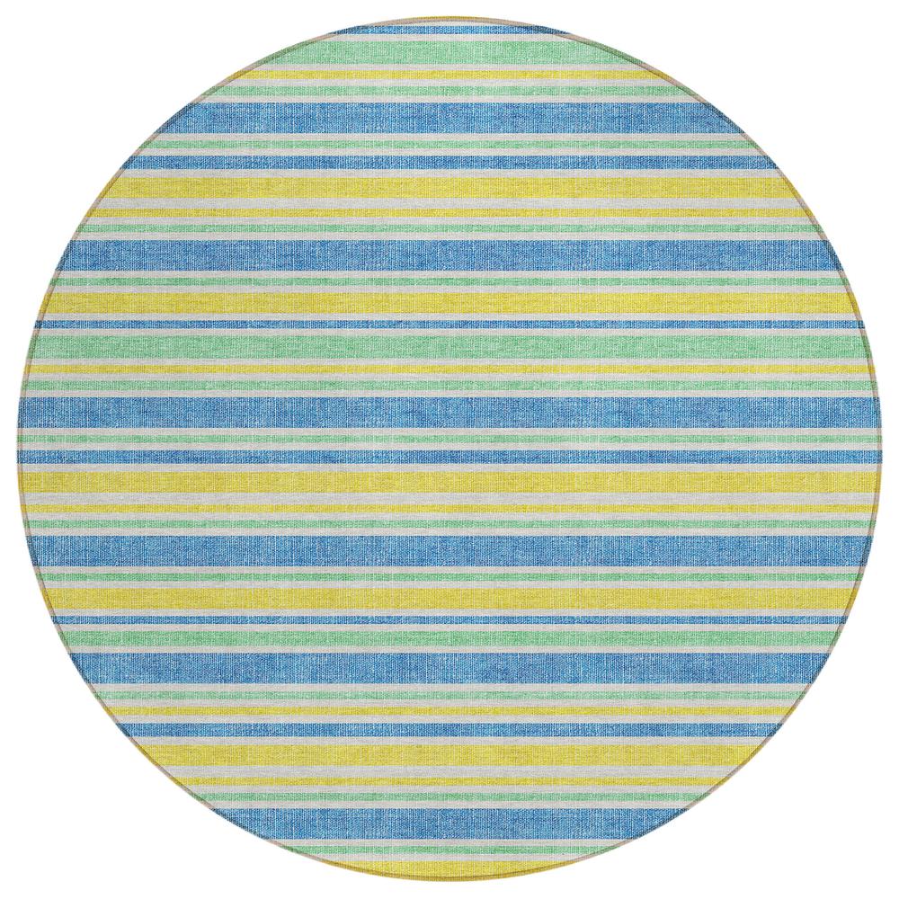 Chantille ACN531 Gold 8' x 8' Rug. Picture 1
