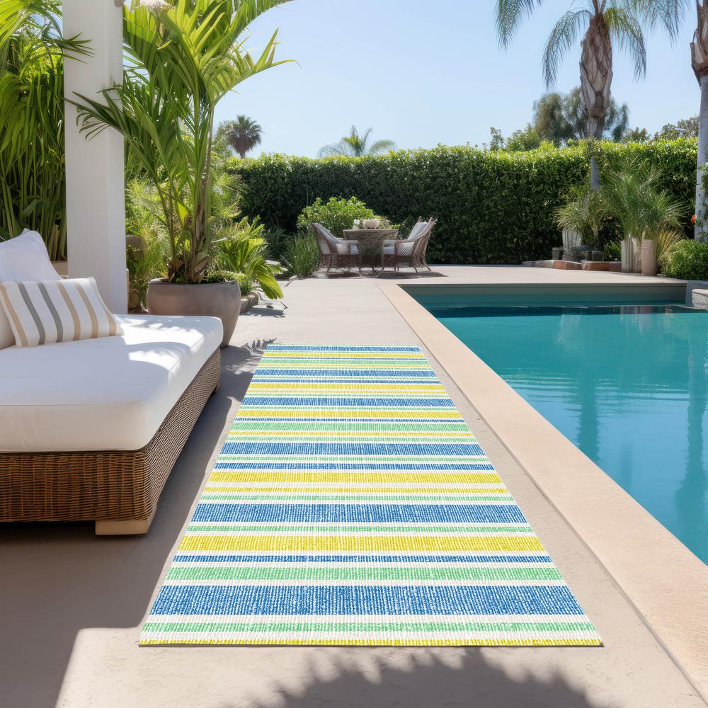 Chantille ACN531 Gold 2'3" x 7'6" Rug. Picture 8