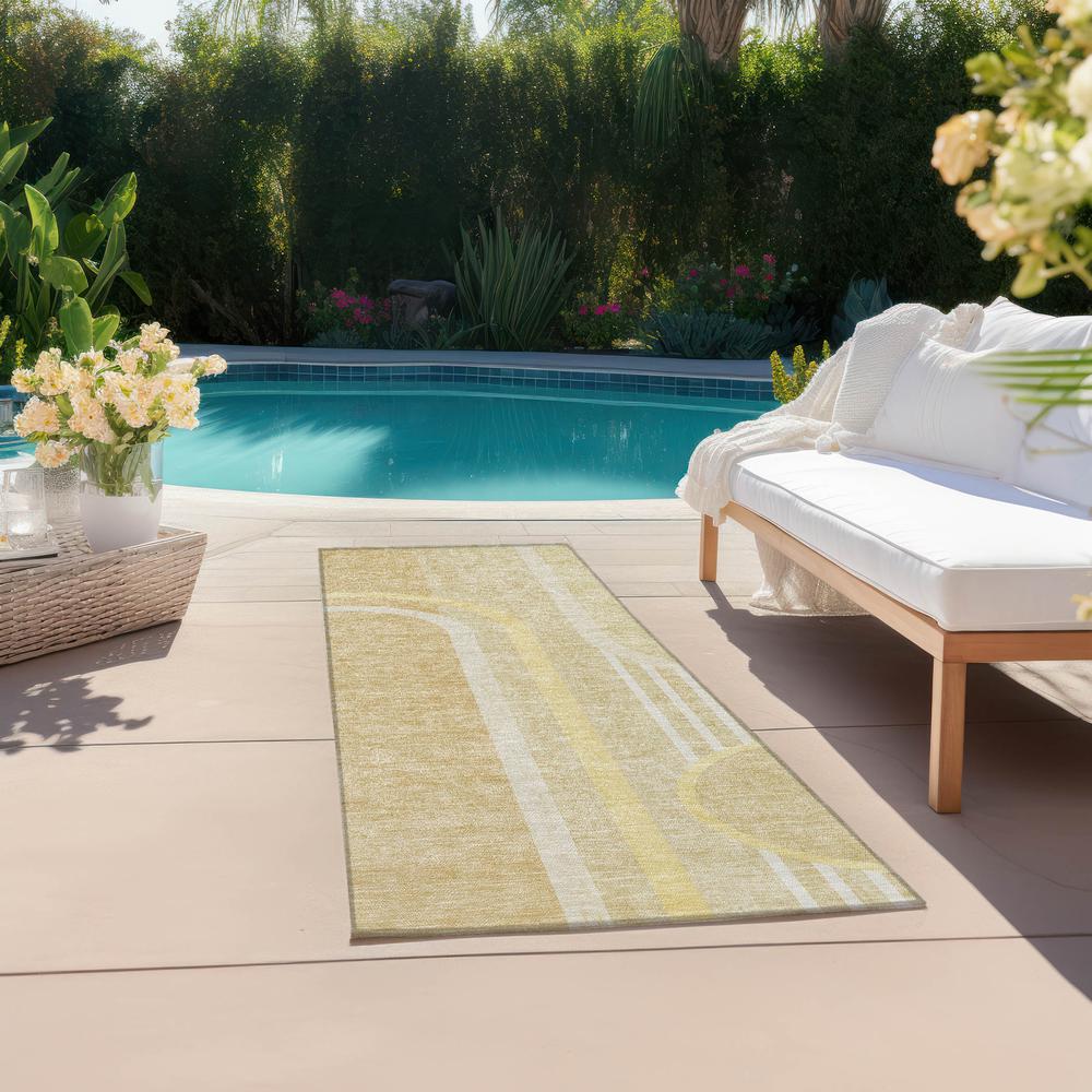 Chantille ACN532 Brown 2'3" x 7'6" Rug. Picture 7