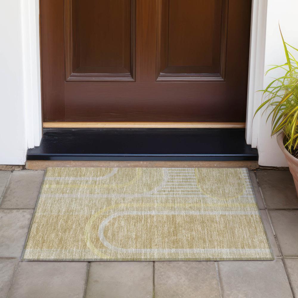 Chantille ACN532 Brown 1'8" x 2'6" Rug. Picture 7