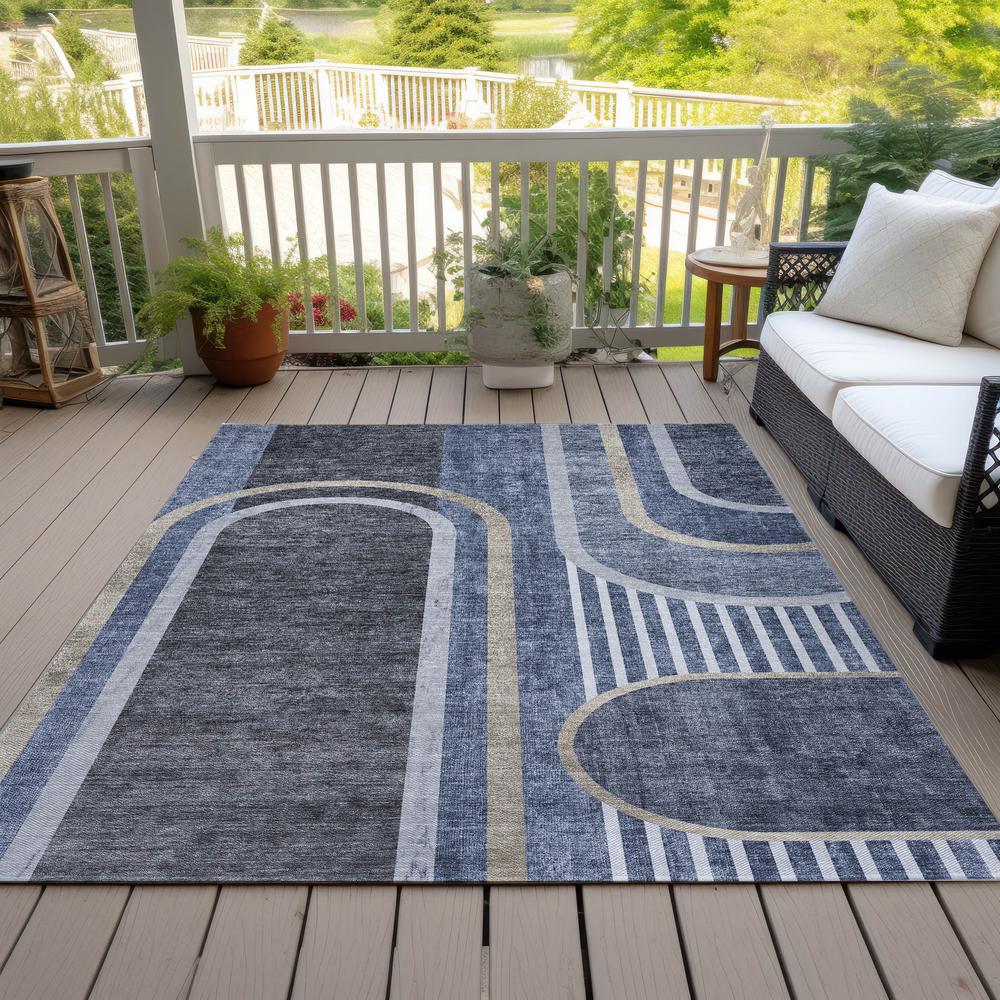 Chantille ACN532 Blue 2'6" x 3'10" Rug. Picture 9